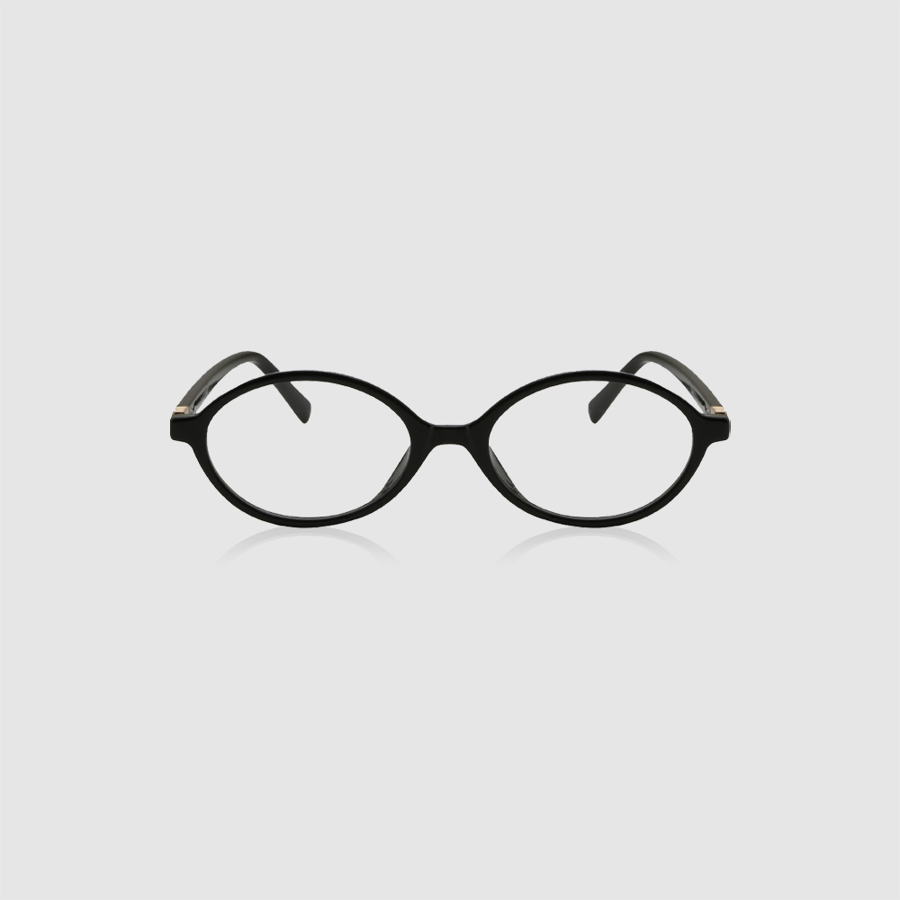 긱시크 뿔테 오벌 안경테 얇은뿔테안경